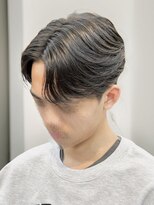 ビッケメンズヘア(Vicke Men's hair) フェザーパーマセンターパートダウンパーマニュアンスパーマ韓国