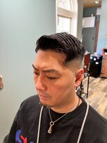 スタンドバーバー 柏(STAND BARBER)&nbsp;サーフカール/スパイキーショート/ブルーブラック