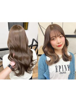 【HOT PEPPER Beauty AWARD 2022 BEST SALON　注目サロン受賞】【仙台/髪質改善/ダブルカラー/学割U24】