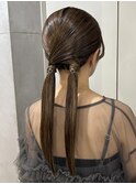 ヘアセット/ヘアアレンジ/結婚式お呼ばれヘア