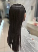 髪質改善ストレート