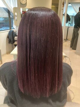 アルブル エト シミー(Arbre et chimie) 黒髪/オリーブグレー/小顔/ココアベージュ/東村山駅