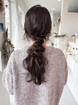 上品なピンクグレージュ(*´ω｀*)