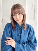 nalu新宿/髪質改善/縮毛矯正/METEO/透明感/インナーカラー/新宿