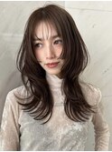 20代30代お洒落○レイヤーカットハッシュカット/髪質改善/国分寺