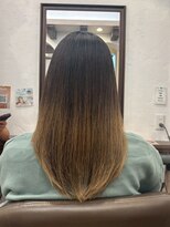 アミリー ひたち野うしく店(Amily)&nbsp;ハイライトバレイヤージュダブルカラーケアブリーチ20代30代