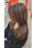 ロングレイヤー ハイライト 