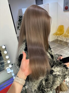 ペレ 栄店(PELE) 着物ヘア/大人ガーリー/ダークアッシュ/似合わせカット/栄