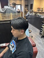 髪処田島屋 センターパート