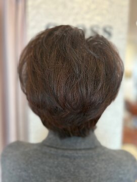 クロス(CROSS) ヘナ/天然成分配合カラー/ひし形/絶壁解消/ミセスヘア