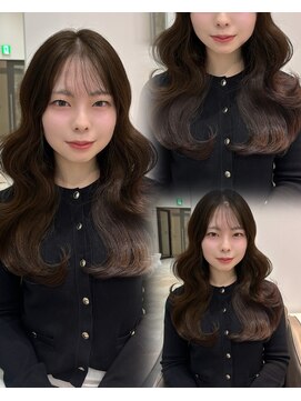 ライズ ネックス ザ サロン 渋谷(LIZE nex the salon) 秋冬ブラウン×韓国レイヤーカット