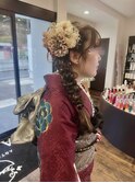 編みおろしアレンジ