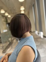 イメージア 溝の口店(IMAGE A)&nbsp;前下がりボブ@30代40代50代60代