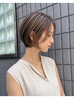フェイス 石川町 (FACE) ショートカット×白髪ぼかし
