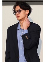 ユイマァルスロウ 岡山(YUIMARLSLOW) 岡山メンズサロン20代30代40代波巻きツイストスパイラルパーマ
