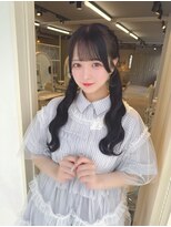 カシュカシュ 表参道(cache cache) アイドル前髪ツインアレンジ