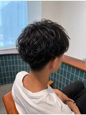 リバースセンターパート/ニュアンスパーマ/ダウンバング/松戸