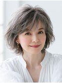 トップふんわり大人ショートボブ