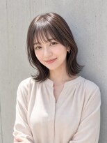 テーラヘアー 我孫子店(TELA HAIR)&nbsp;◇好印象◇ナチュラルくびれヘア×柔らかベージュ