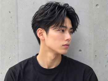 ヘアメイク アージュ 天神西通り店(HAIR MAKE age)の写真/【天神駅徒歩3分】メンズカット+炭酸シャンプーヘッドスパ￥4,980/清潔感、再現性◎のメンズカットが大好評
