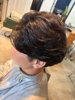 アマート(AMAT)&nbsp;ルーズシャドウフェザーパーマ/パーマ/メンズ/メンズパーマ
