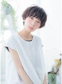 《川崎☆mocca》☆こなれgirl☆オトナの小顔ショートボブ☆