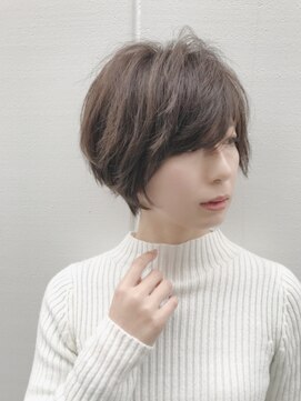 ルーファス 恵比寿 渋谷(Ruufus) 小顔効果メリハリショートボブ【Ruufus恵比寿渋谷】
