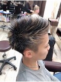 メンズカット＋メッシュ