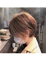 ナンバー アリア 三軒茶屋(N° aria)&nbsp;大人かわいいくびれミディラベンダーインナーカラー