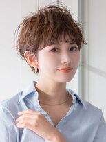 サーカス バイ ビュートリアム 青山(CIRCUS by BEAUTRIUM)&nbsp;マッシュショート 大人可愛い うる艶髪 暖色系カラー 30代40代