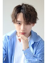 ソイクフ(SOY KUFU)&nbsp;MEN'SHAIR波巻き束感マッシュパーマ