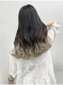 【ALIVE吉祥寺】ホワイトブロンドグラデーション