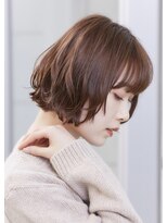 ミチオ ノザワ ヘアサロン ギンザ(Michio Nozawa HAIR SALON Ginza)&nbsp;シアーグレージュ/サイドバング/こなれヘア/ふんわりカール☆