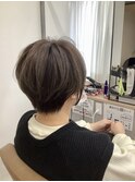 小顔補正立体カット