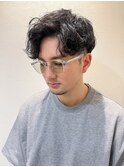 2wayマッシュパーマ
