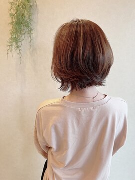 浪漫館 アールズコート(R's Court) 外ハネミディアムボブ@伊達　5/12