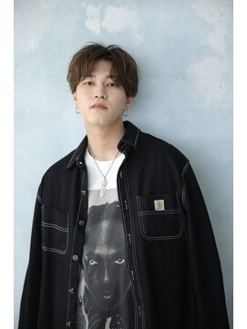 ラッドバイプティパ(rad...by petit-pas) ☆センターパート×ニュアンスパーマ/メンズ/韓国/水戸/学割