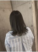 ブリーチなし　モスグリーン　おおたかの森