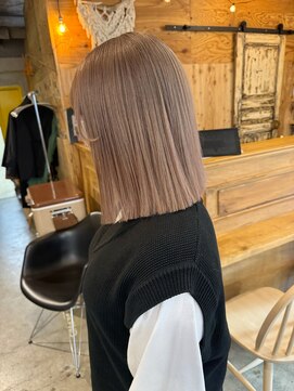 ウィークエンド(WEEKEND) ブリーチ2回+カラー+トリートメント【￥24500~】