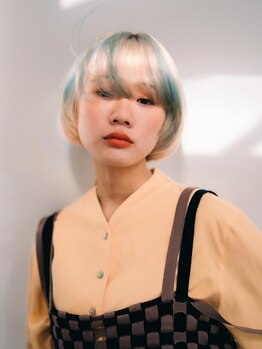 ベンジー 天神店(benji)の写真/colorで魅せる"旬色"Style!思い通りの発色&憧れの質感へ。透明感も◎理想の髪色に♪【福岡/天神】