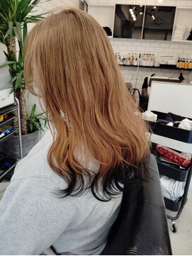 リーフ ヘア 上田美容研究所(Lief hair) エンドカラー