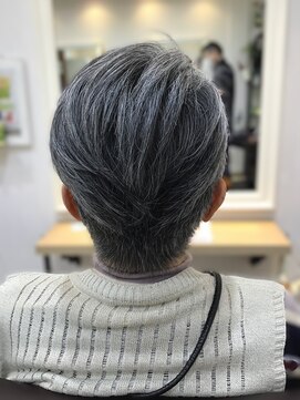 リベーヌプラス 60代70代 ナチュラル グレイヘア2B【リベーヌプラス 高橋】