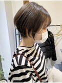 ショートボブ[長後/藤沢/ショート/髪質改善/縮毛矯正]山崎