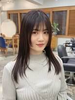 エニエンメイクス 立川(ENIEN MAKE'S) ロング/レイヤー/姫カット/ストレート/艶髪/Aujua/