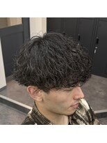 ランディ(RANDY)&nbsp;メンズ メンズパーマ 波巻きスパイラル マッシュ 【RANDY】