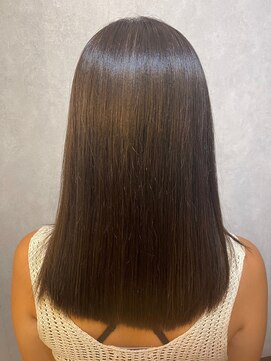 ウィスプ 赤羽店(wisp) 秋のうるおい艶髪 髪質改善カラー サラ艶ストレート#2