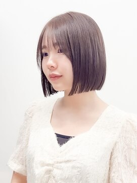 ロンド ブランシュ 錦糸町北口(Lond blanche) 前髪アンブレラカラーこなれミディイメチェンウェーブパーマ