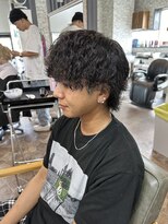 ハルクファースト 札幌(HRK 1st.)&nbsp;メンズ/波巻きパーマ/ショート/スパイラルパーマ/札幌