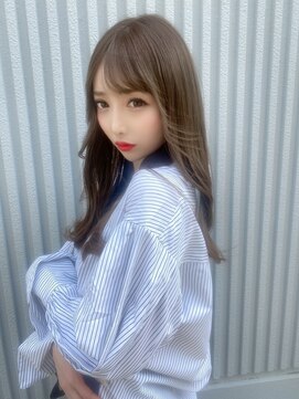 シェリム 栄(CHERIM) レイヤーカット　ワンホン　韓国風巻き