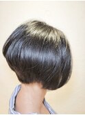 前下がりグラデーションボブ×イノアカラー/30代40代50代60代